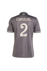 Real Madrid Daniel Carvajal #2 Jalkapallovaatteet Kolmaspaita 2024-25 Lyhythihainen